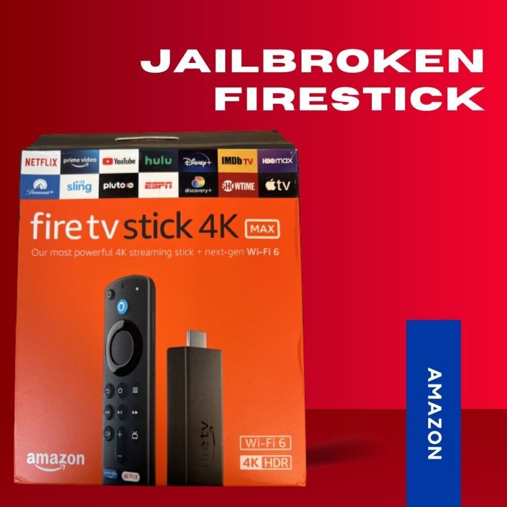 Amazon Unlocked Jailbroken Firestick 4K Max